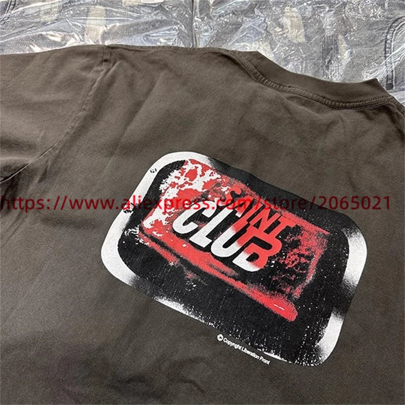YOU HAVE DIE GET TO HEAVEN Saint T Shirt Quality Burning Tee T-Shirt O-Neck Tops 240704