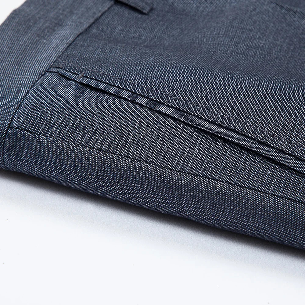 Men Business Silk Suit Pant Plus Size 29-56 Spring Summer Fashion Formal Men Casual Pant Buckle Trousers For Male 240708