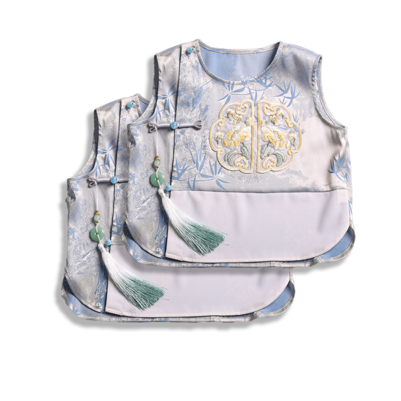 Children's new product, new Chinese style short sleeved two-piece set, children's clothing