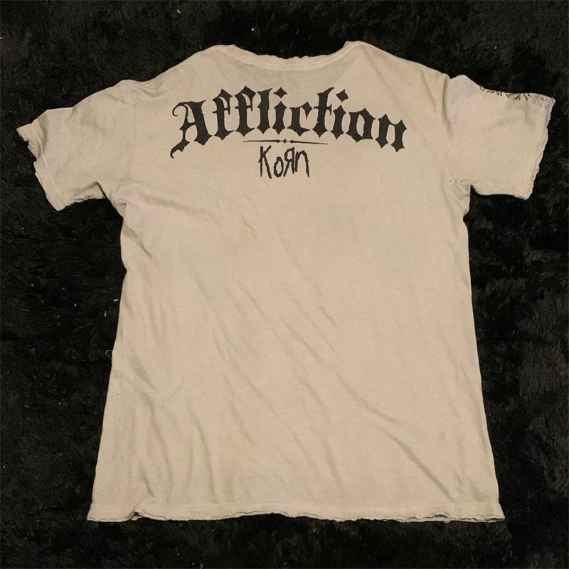 Woman T Shirt Aesthetic Clothes Gothic Y2k Korean Goth Grunge Letter Graphic Printed Summer Female O Neck Cotton Lady Tops 240626