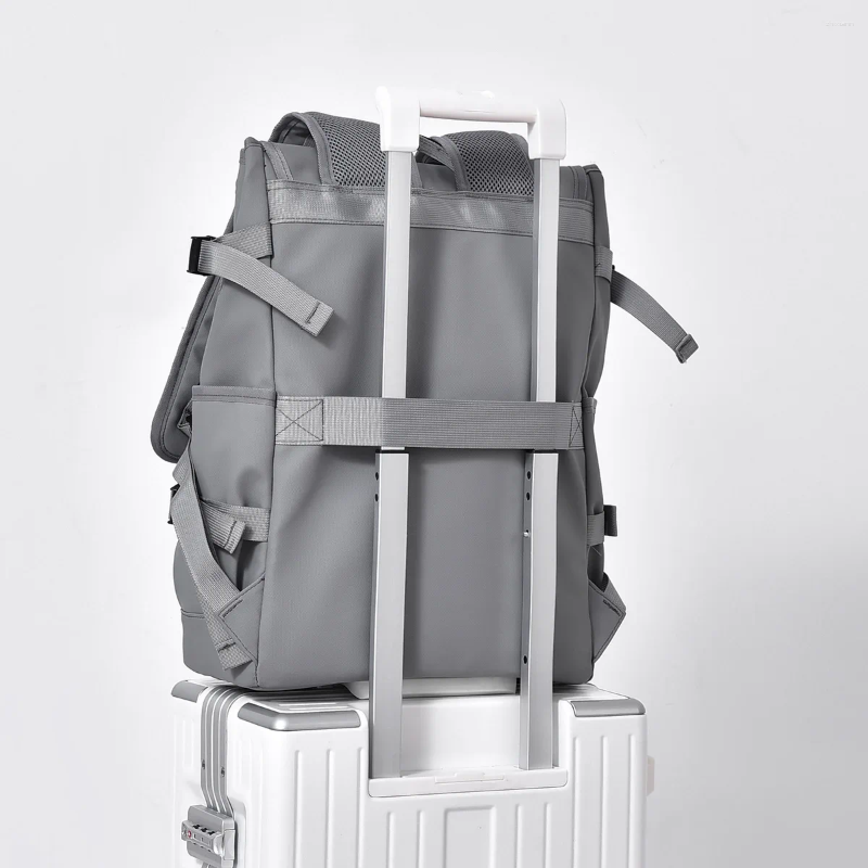 Free Shipping Backpack For Men Large Capacity Computer Bag Outdoor Sports Trendy Fashion Student Backpacks Multifinonal Travel Designer Bag Luxury Bag
