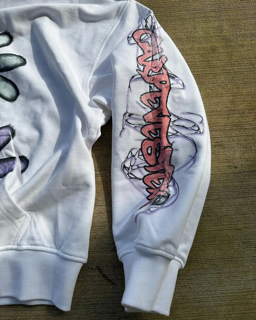 Harajuku Your Mood Hoodies Y2K Sweatshirt Cartoon Flower Graphic Oversized Hoodie Streetwear Gothic Couples Clothes Men Clothing 240702