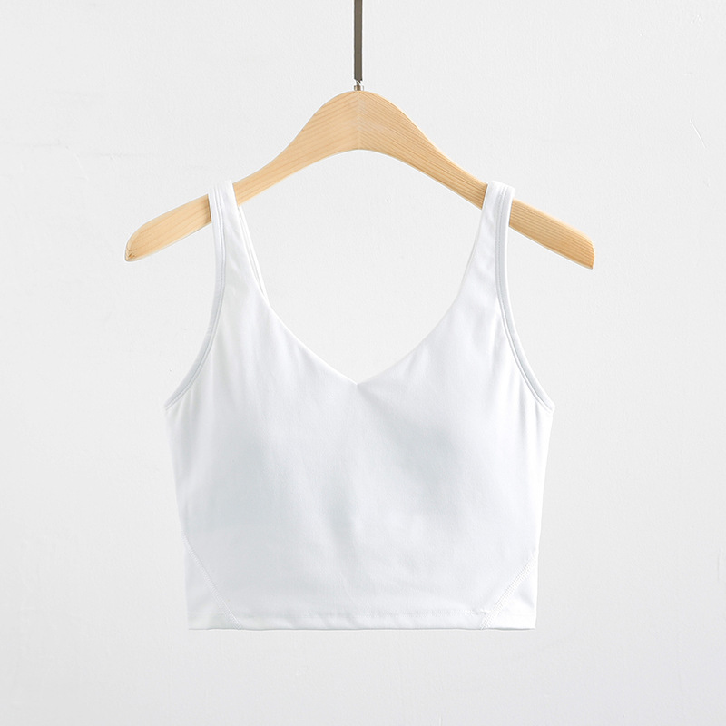 2024 Yoga suit women's sports bra beautiful back running top thin fitness bra fitness vest F7.9#40