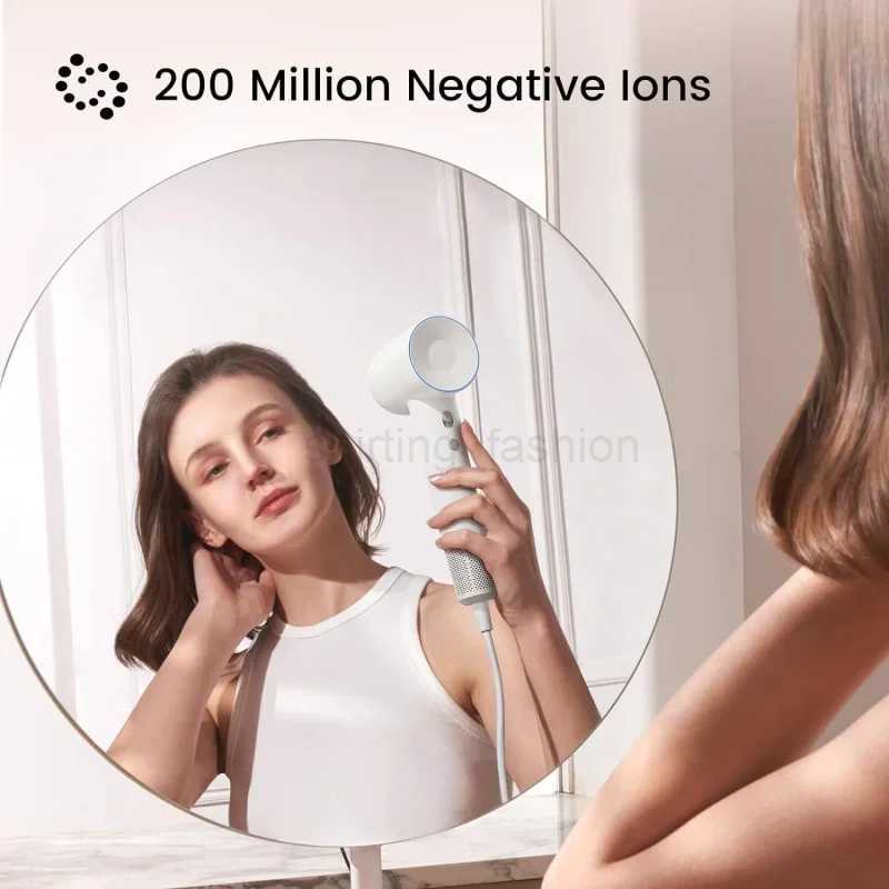 Laifen Hair Dryer Swift SE 200 Million Negative Ionic Blow Dryer with 105000 RPM Brushless Motor 1400W Powerful Fast Drying HiCL240710