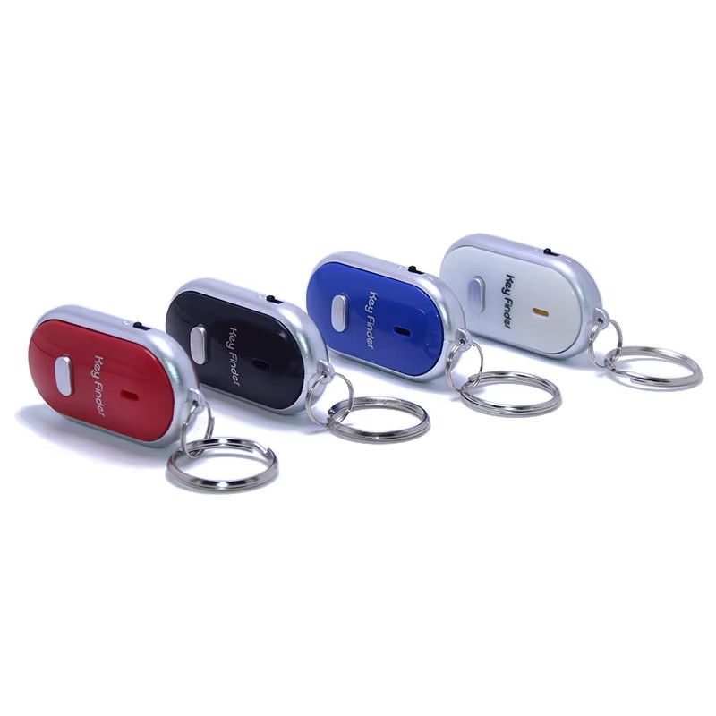 Free DHL LED Key Finder Locator Find Lost Keys Flashing Beeping Remoter Key Ring Alarm Keychain Pet Dog Child Tracker