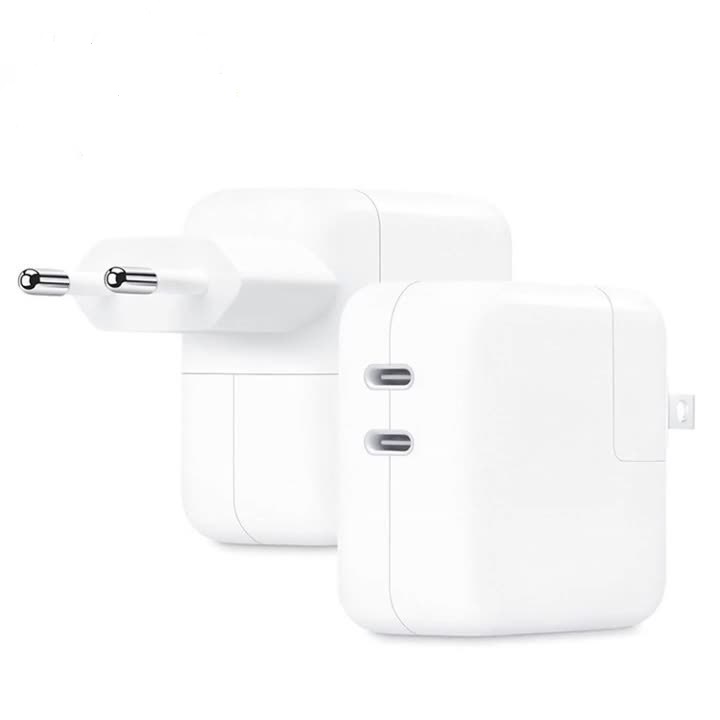 Dual USB-C Port charger 35W Power adapter in stock