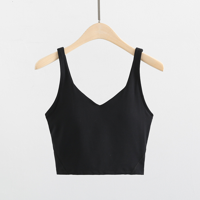 2024 Yoga suit women's sports bra beautiful back running top thin fitness bra fitness vest F7.9#40