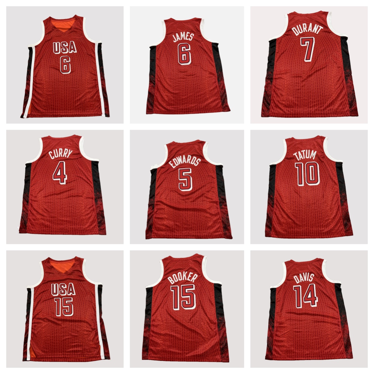 Mens Basketball Jersey LeBron Davis Haliburton Adebayo Booker Stephen Curry Anthony Edwards Joel Embiid Kawhi Leonard Kevin Durant Jrue Holiday Tatum jerseys