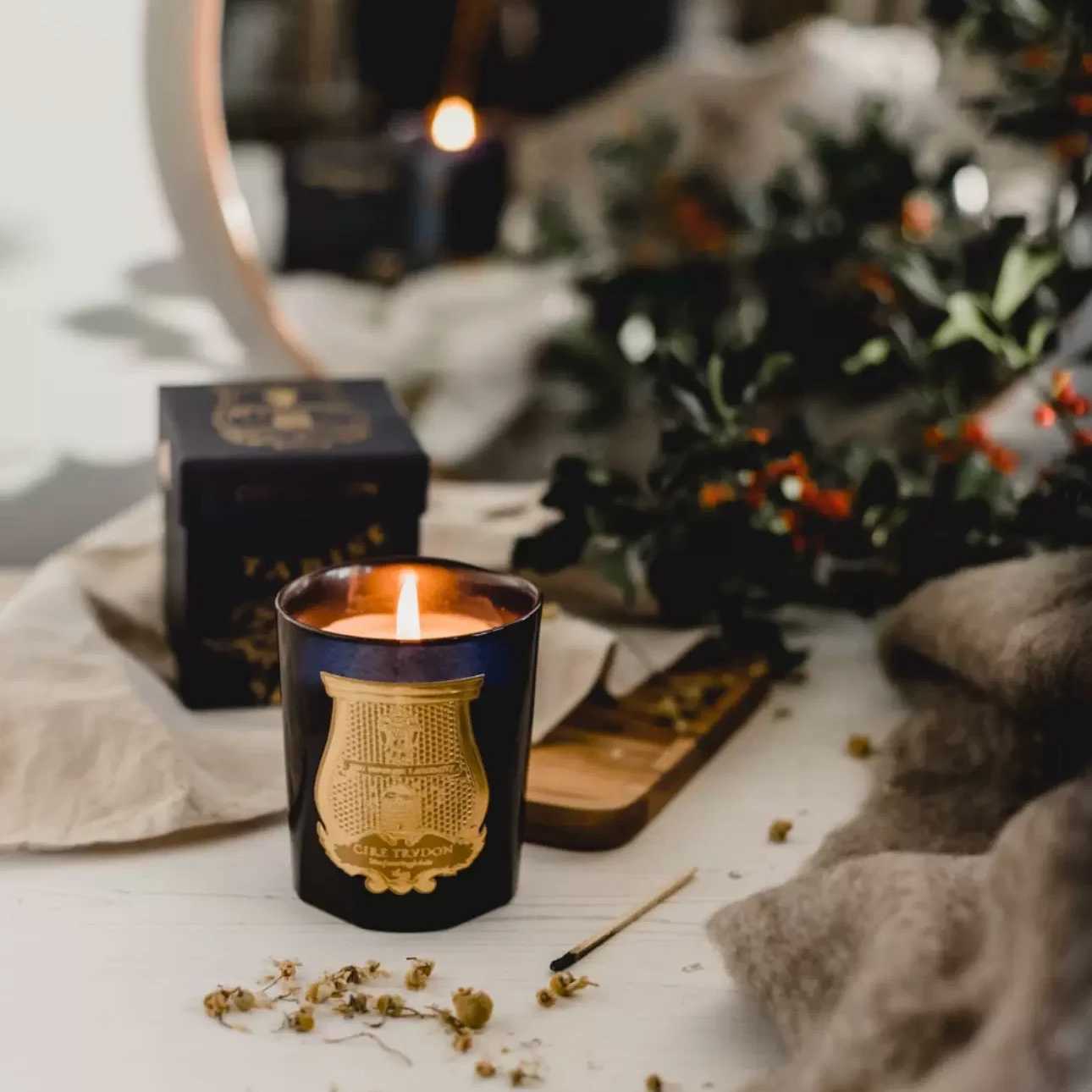 Candles Aromatherapy Candles Abd Cyrnos French Royal Aromatherapy Reed Diffuser Handmade Candle Christmas Gift Set Home Decoration S247106