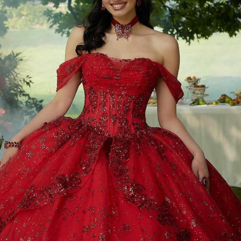 Royal Blue Shiny Quinceanera Dresses 2024 Beaded Sequined Lace Appliques Sweet 16 Dress Ball Gown vestidos de 15 anos