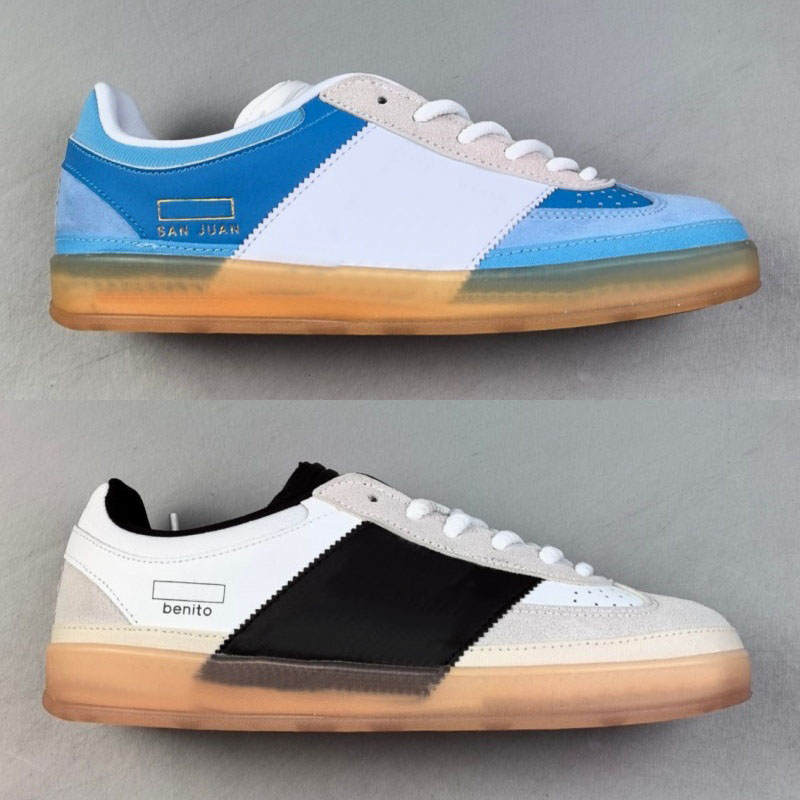 9 days arrived DHgate Bad Bunny San Juan Benito Casual White Black Blue Men Women Sports Sneakers Eur 36-45