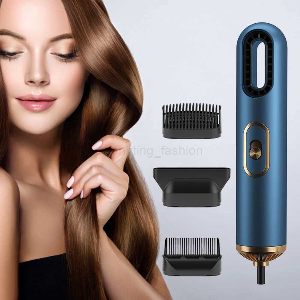 Mini Hair Dryer Anion Blow Dryer Multifunction Strong Wind Hair Blower 3 Gear Auto Off Hair Styling ToolCL240710