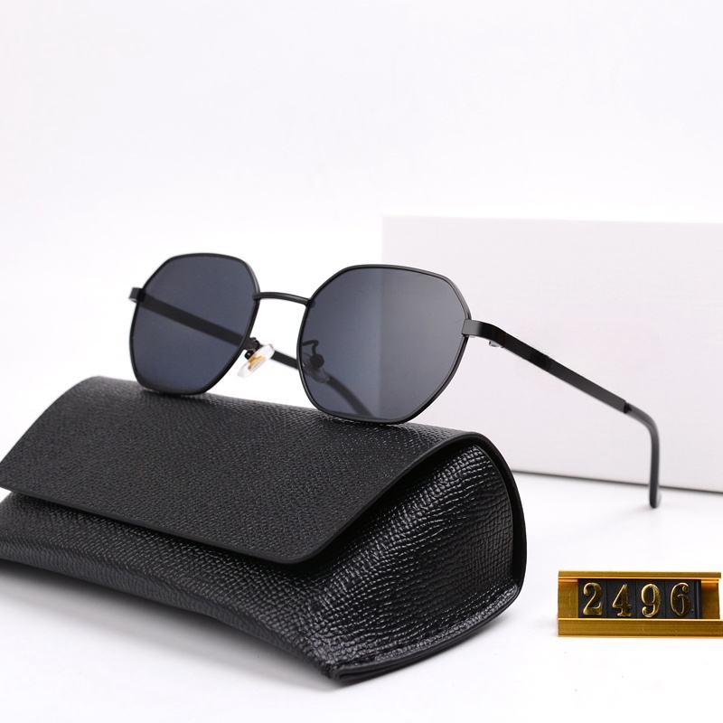 2496 YZ Mens Classic womens Sunglasses Luxury Designer Eyewear Metal Frame Designers Sun Glasses Woman with box high quality