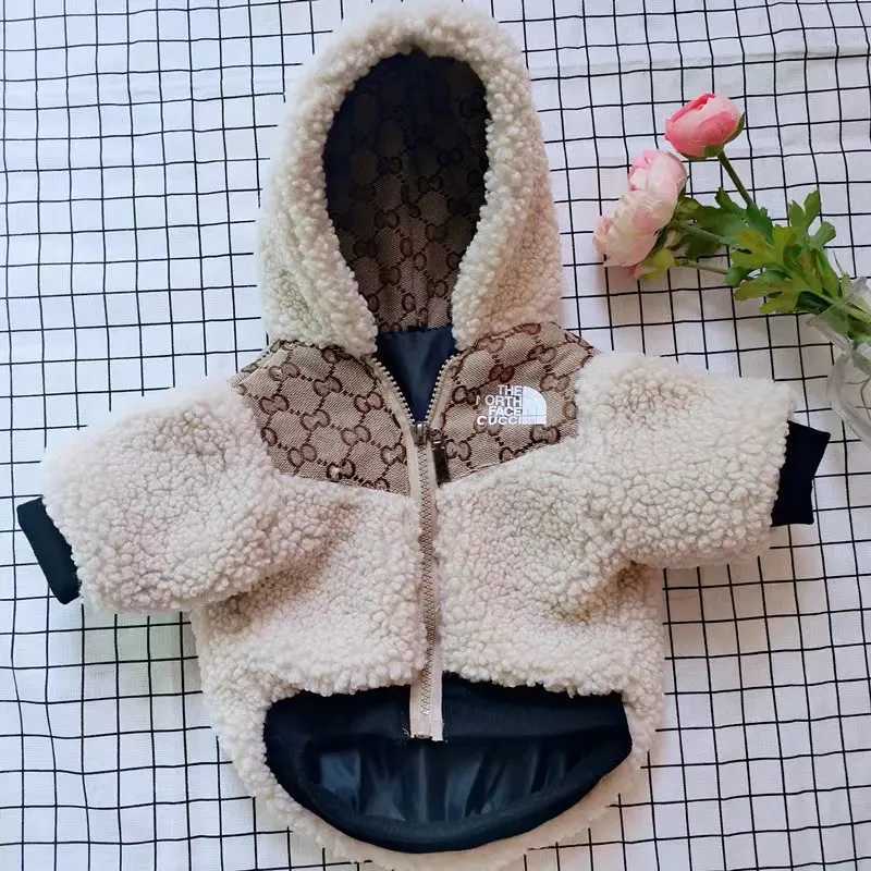 Fashion Designer Dog Clothes Winter Coat Warm Dog Apparel Pet Vest Cold Weather Puppy Jacket with Hats for Small Medium Large Dogs Bulldog Schnauzer