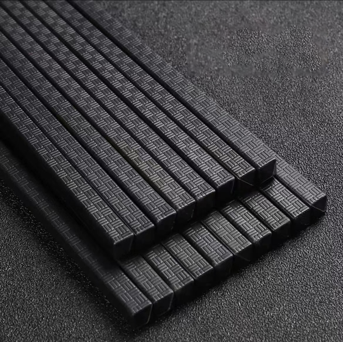 Ten pairs of high-end alloy chopsticks for household use, resistant to high temperature, anti slip, and non moldy Not easily moldy W004