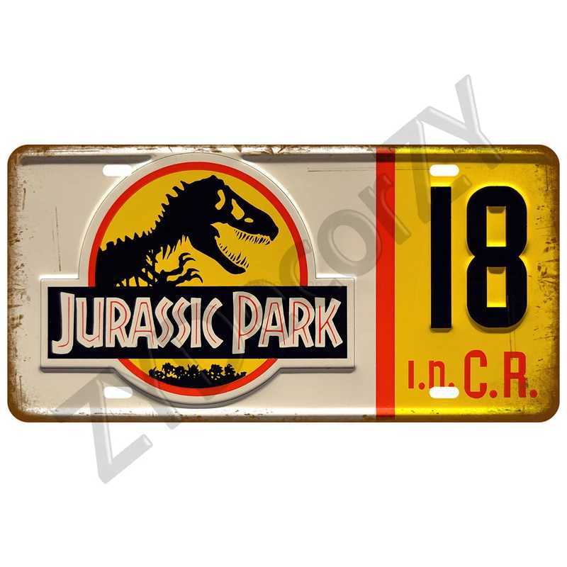 Number Poster Florida USA Art American Car Tinplate Plate Metal Sign Vintage Plaque Tin Sign Wall Decor For Bar Pub Plate CraftB240710