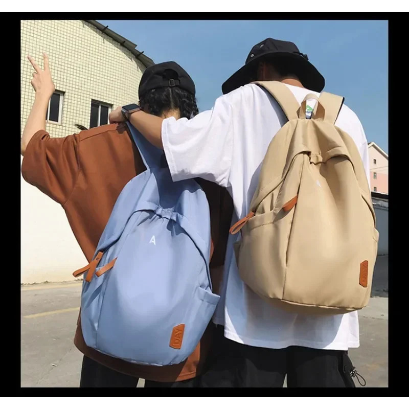 Womens backpack student notebook bag Japanese fashion notebook bag school youth 2024 Rucksack backpack Mochila 240704bj