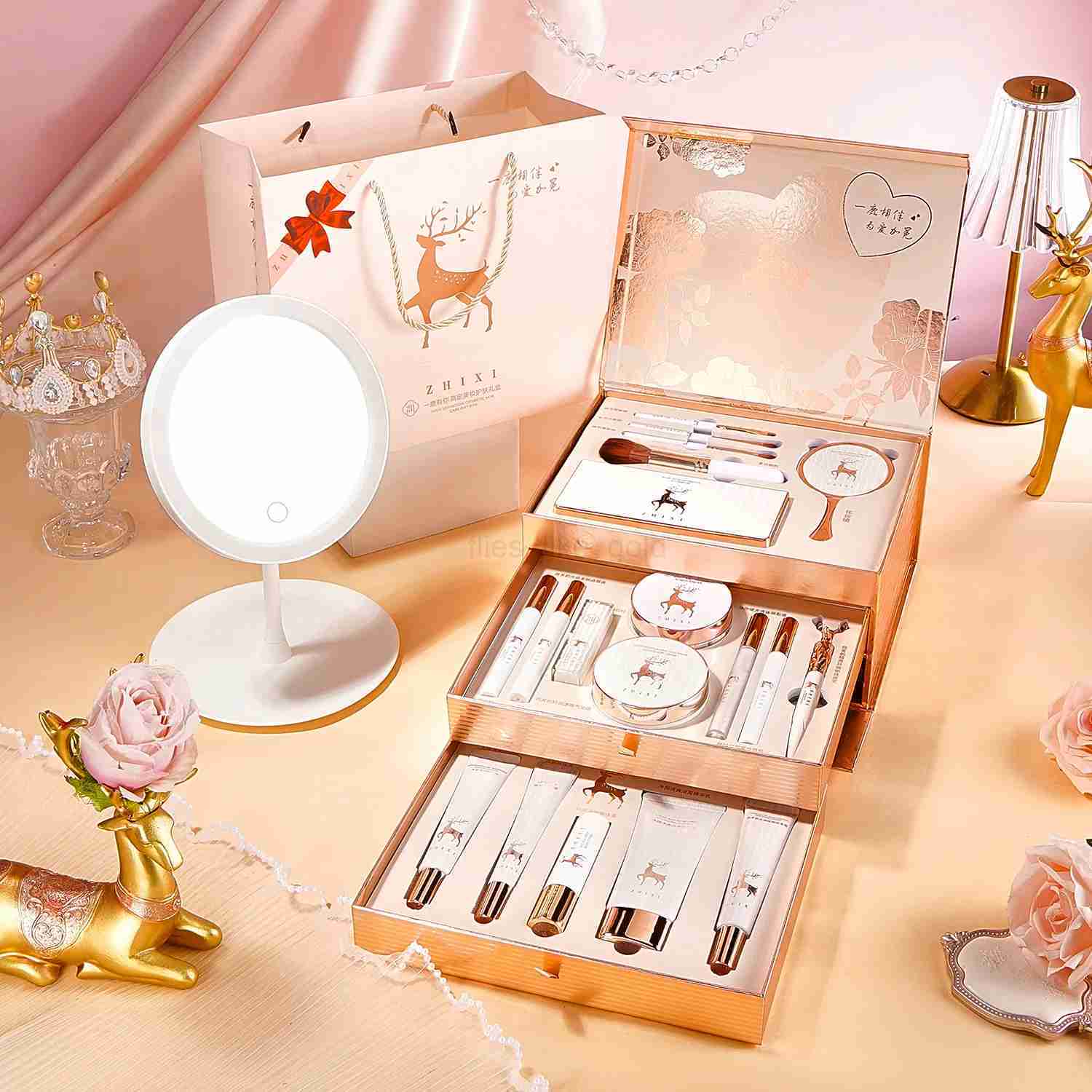 Makeup Set Full Set Lipstick Eye Shadow Concealer Mascara 20Pcs Kit Complete Make Up Skincare Products Cosmetics Birthday Giftzxx240709