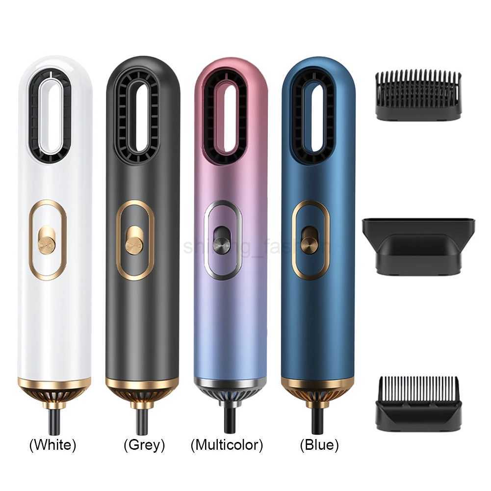 Mini Hair Dryer Anion Blow Dryer Multifunction Strong Wind Hair Blower 3 Gear Auto Off Personal Care AppliancesCL240710