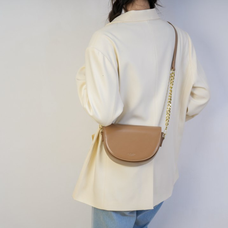 Solid PU Chains Zipper Fashion Flap Shoulder Bags 2024 High Quality Hasp Versatile Crossbody Bag for Women H7.10#50