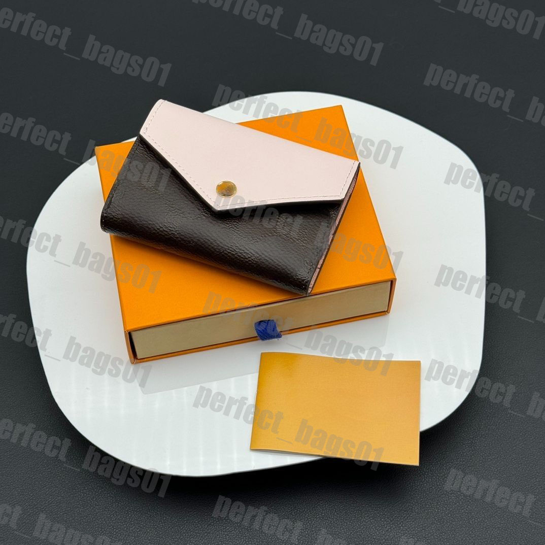 2024 Women Short Wallet Woman Purse Original Box Ladies Handbag 60168