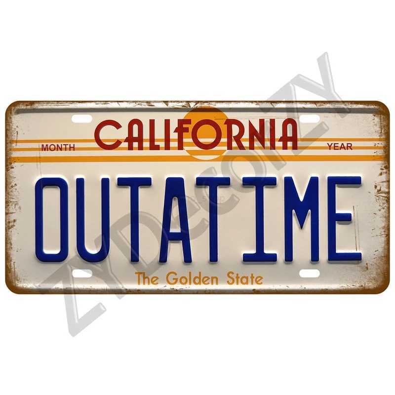 USA Art American Car TinPlate Plate Metal Sign Wall Decor For Bar Pub Plate Craft Number Poster France Vintage Plaque Tin SignB240710