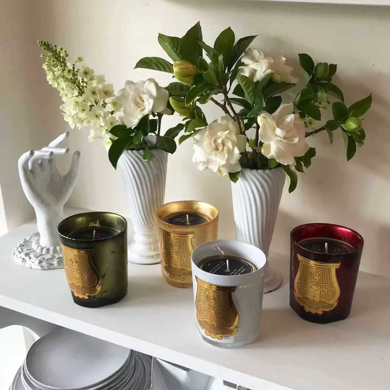 Candles Aromatherapy Candles Abd Cyrnos French Royal Aromatherapy Reed Diffuser Handmade Candle Christmas Gift Set Home Decoration S247106