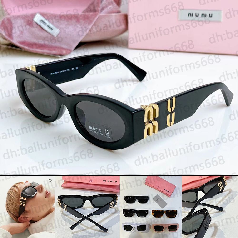 MuiMiu designer Fashion sunglasses For Women Classic Italian designer square frame glasses high quality PC sheet classic luxury cat eye sunglasses