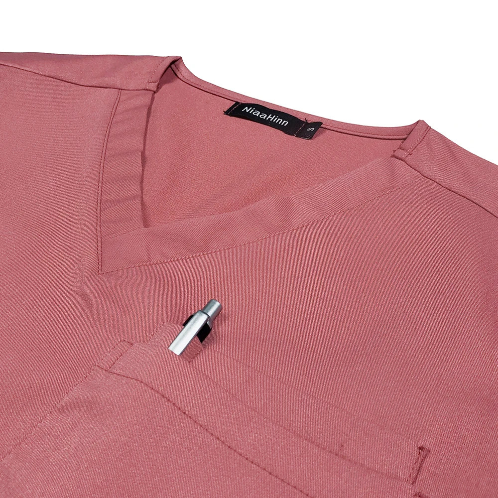 High Quality Unisex Scrubs Uniform Nurse Suit Pet Beauty Shop Sets Spa Uniforms Womens Scrub Sets Work Wear Oversized 240704