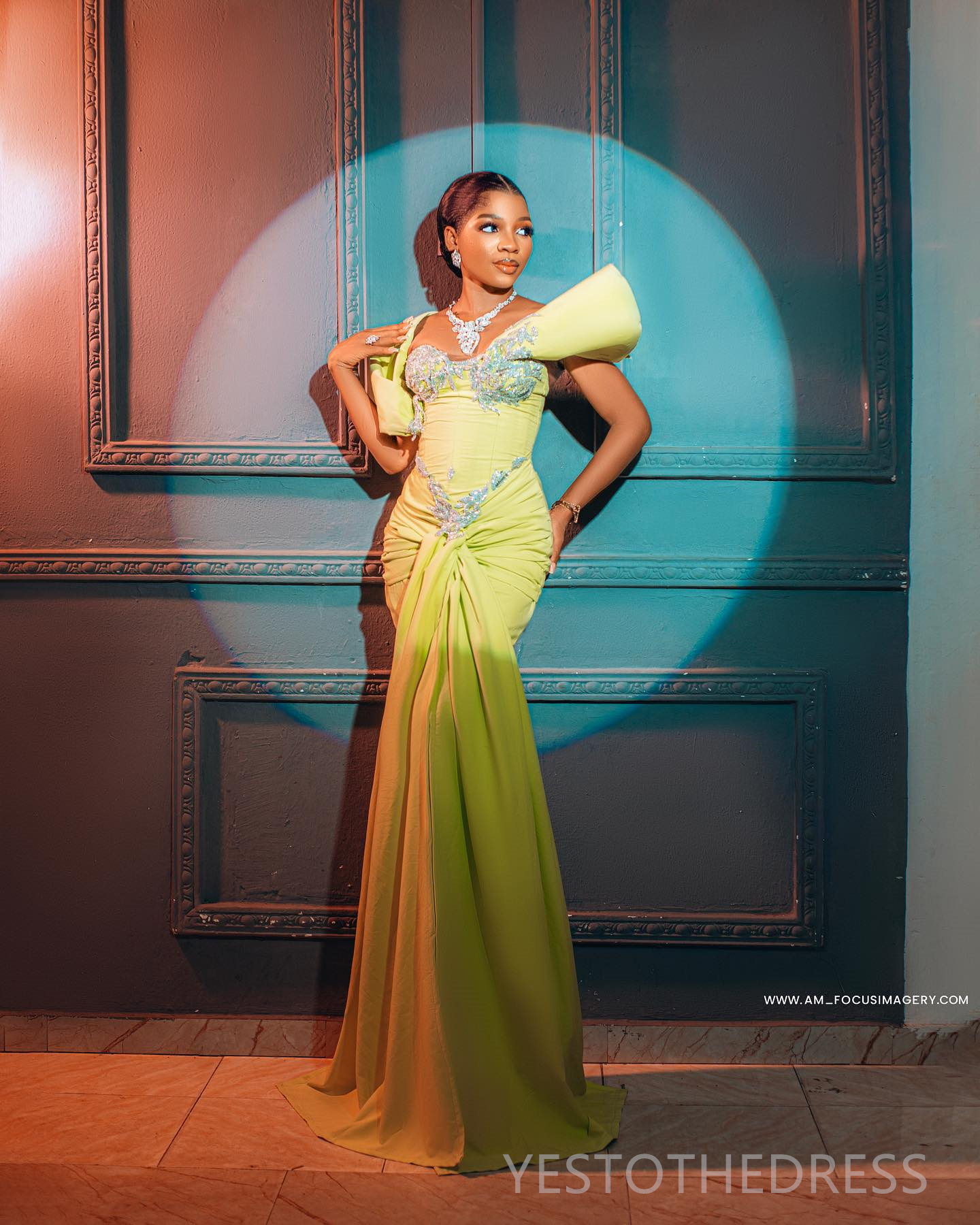 R&W 2024 Plus Size Green Prom With Detachable Portrait Necke Mermaid Promdress Evening Formal Gowns Appliqued Beaded Birthday Dress Vestido De Sorri A