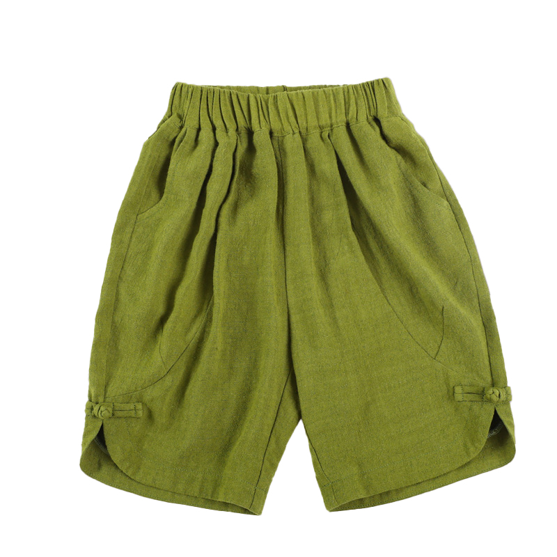 T-shirt children's Customized Summer New Product New Chinese Tang Dynasty Hanfu Short sleeved Shorts Two piece Casual Travel New Year Dress