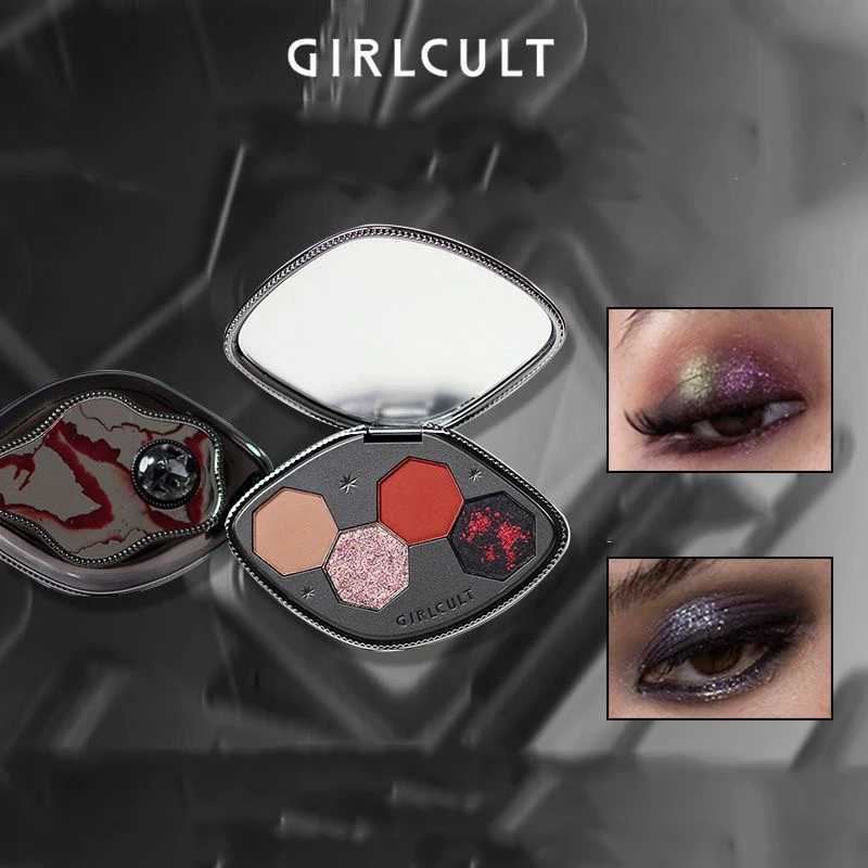 Girlcult Makeup Set Powder Blusher Lip Cream Matte Lipstick Glitter Eye Shadow Mystery Boxzxx240709