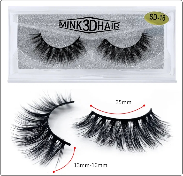 20 Styles 3D Eyelashes Makeup Mink False Lashes Soft Natural Thick Extension Beauty Tools