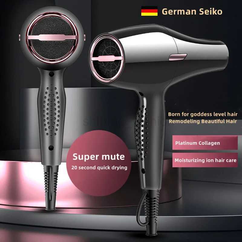 3000W Hair Salon Hair Dryer High Power Strong Wind Speed Dry Blue Light Ion Silent Home Hairdresser Special New ProductCL240710