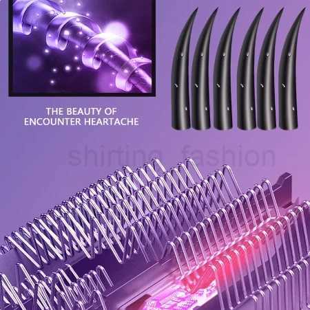 3 in 1 Hair Dryer Overheating Auto Power Off Mini Portable Travel Hair Dryer with Straightening Comb for Travel Home DormitoryCL240710