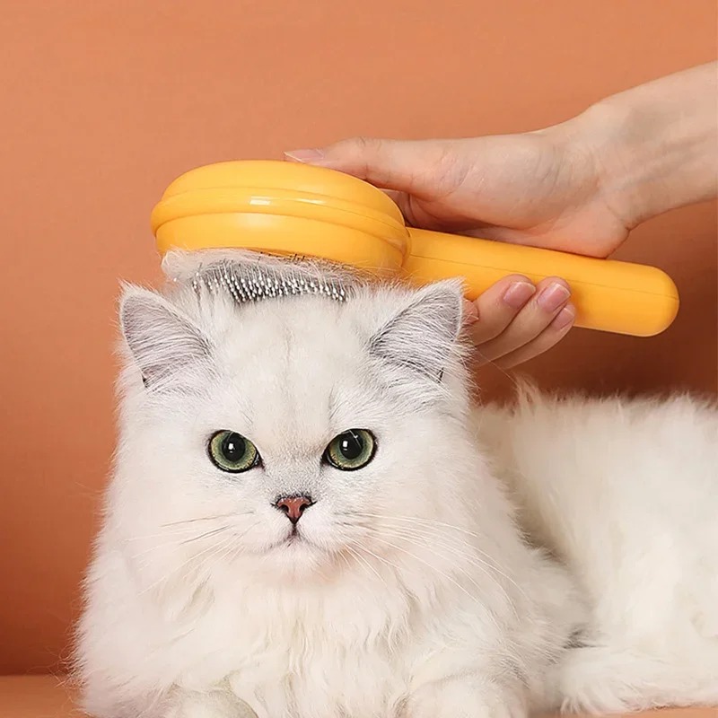 Hamburger Brush Comb Avoid Hairball Loose Hair Remover Cats Kitten Pet Product Cat Accessories Supplies For Dropshipping 0906