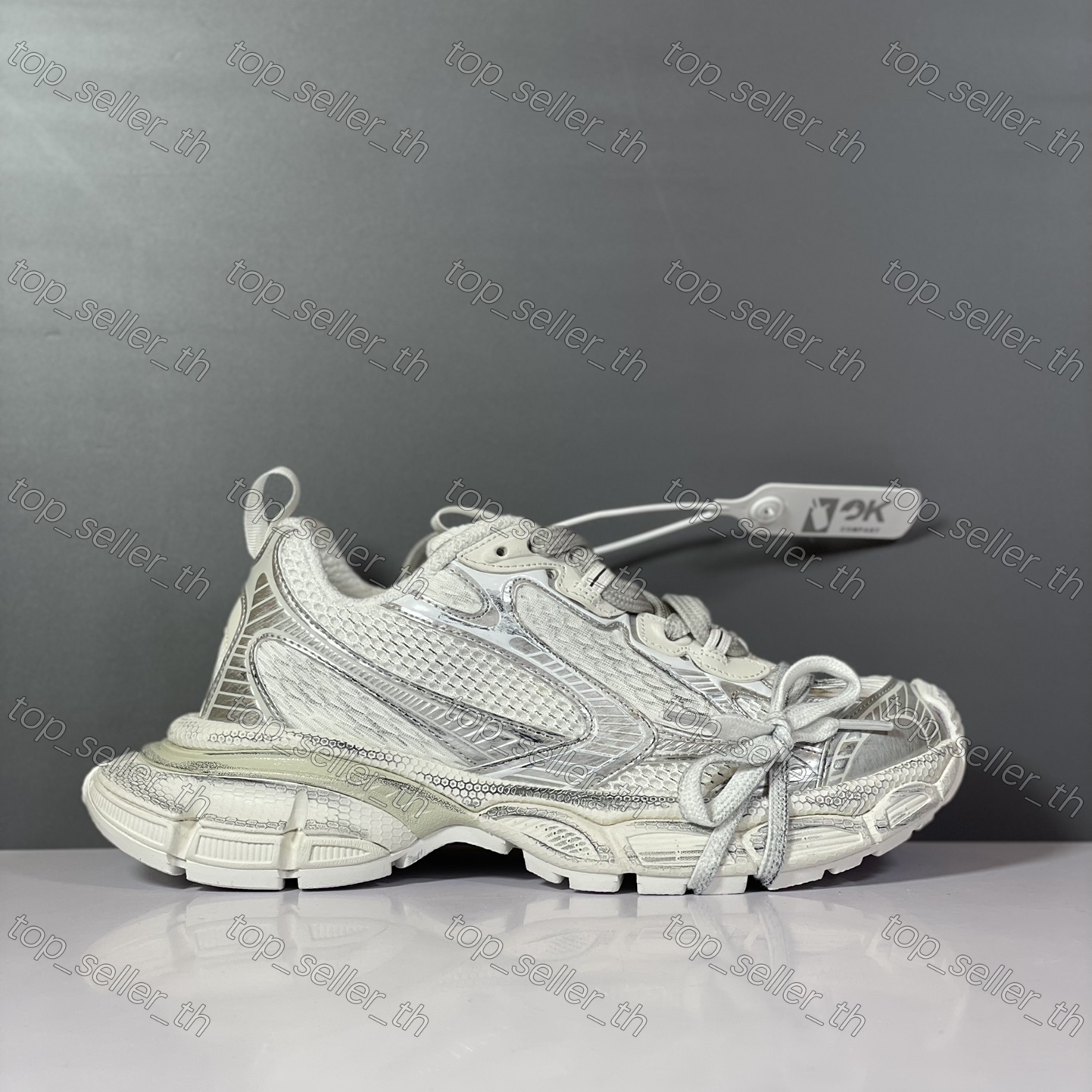 3XL Sneaker Designer Trainers Men Shoes Women Vintage Sneakers Phantom Track Runner Leather Dirty Running Shoe Outdoor Scannable Casual Rubber Run Slide With Box