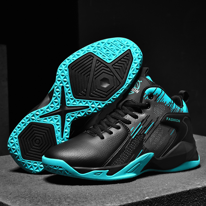 Big Size 48 Basketball Shoes Men Breathable Cushioning Non-Slip Outdoor Sports Gym Training Athletic Basketball Sneakers Women