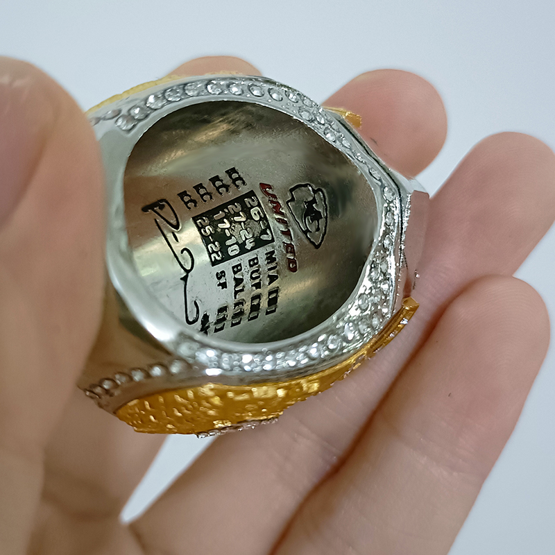 Kansas Super 2024 Championship Ring New Rugby Sports Series Ring as Gift for Fans R250425