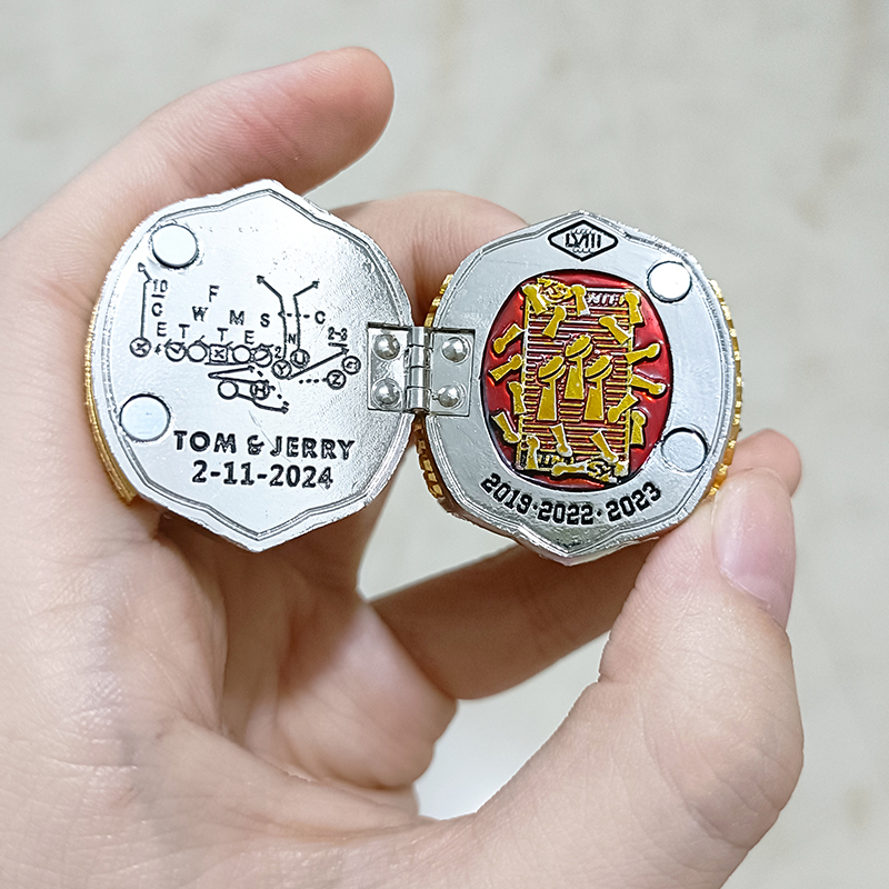 Kansas Super 2024 Championship Ring New Rugby Sports Series Ring as Gift for Fans R250425