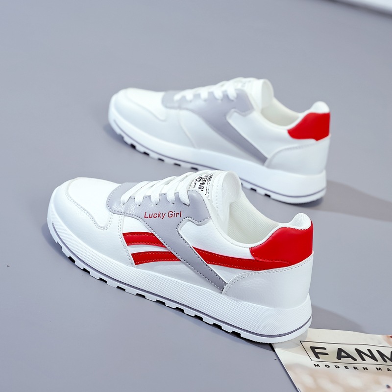 Comemore Spring New 2023 Women's Striped Women Sports Shoes Vulcanized Running Shoe Platform Sneakers Footwear