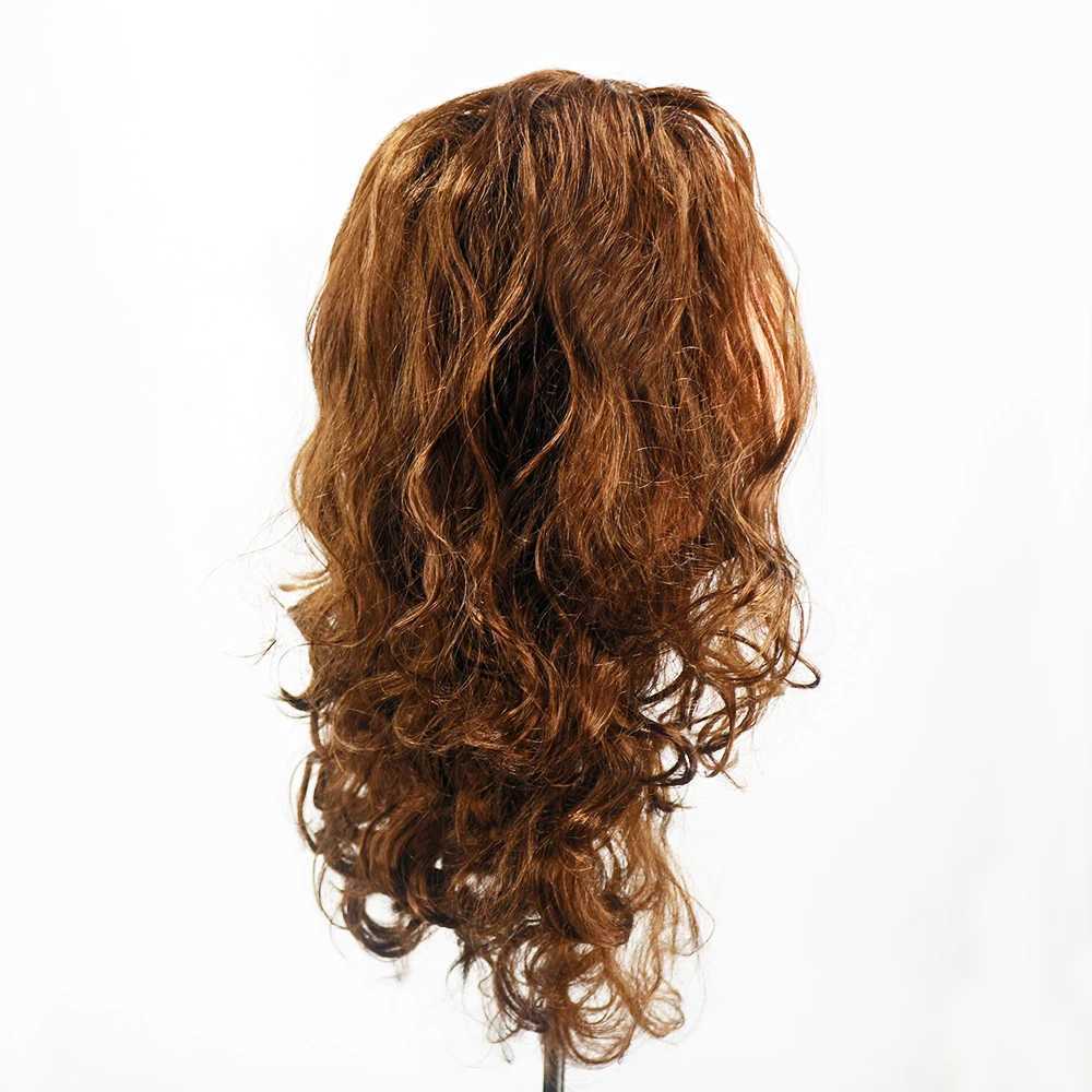 Realistic Female Latex Mask Woman Face Halloween Latex Mask with Wig Lady Crossdressing Sissy Transgender CostumeM240711