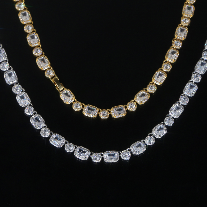 Micro Pave CZ Choker Necklace | Iced Out Tennis Chain Hip Hop Jewelry