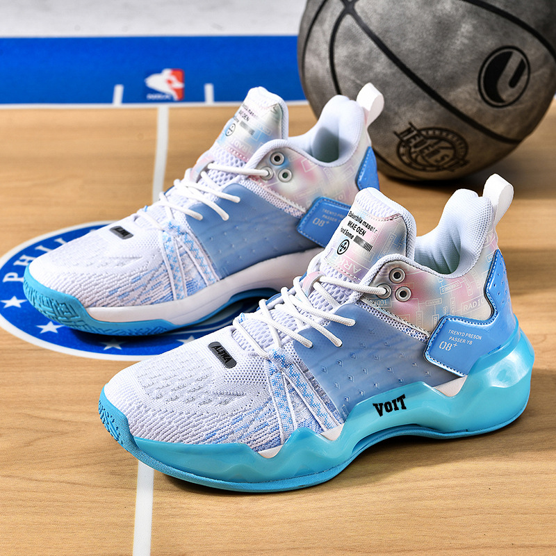 TopFight 2023 New Basketball Boots Women Pink Breathable Casual Sports Shoes Outdoor Basketball Training Shoes Kids Sneakers