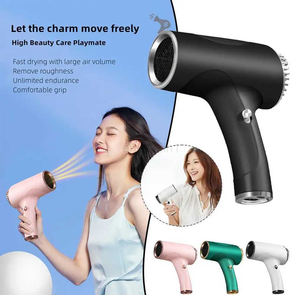2600mA USB Smart Cordless Hair Dryer Versatile Portable Rechargeable Hairdressing Tools Home Salon Equipment Quick DryY240729