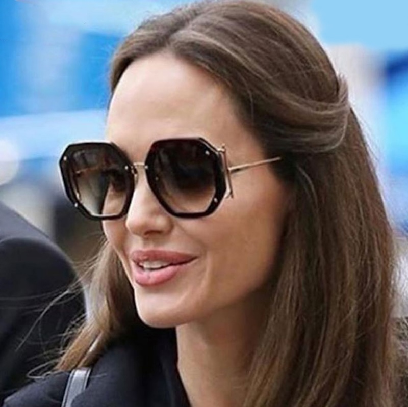 Luxury Sunglasses Women Fashion Brand Design Square Shades Uv400 Vintage Glasses Driver Goggles Mirror S103 95243 IVISTA