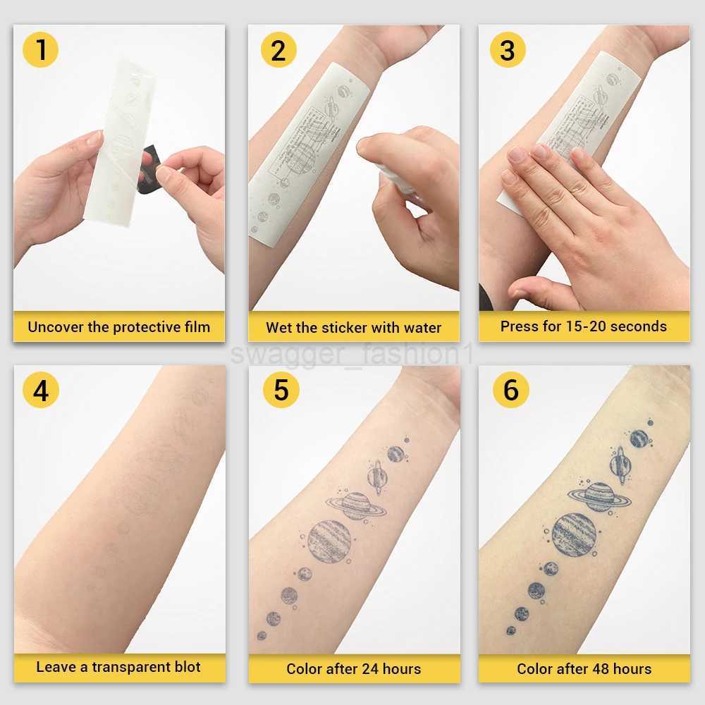 Big Thorn temporary tattoo sticker waterproof magic tattoo lasts to 15 days fake tattoo semi permanent tattooB240713