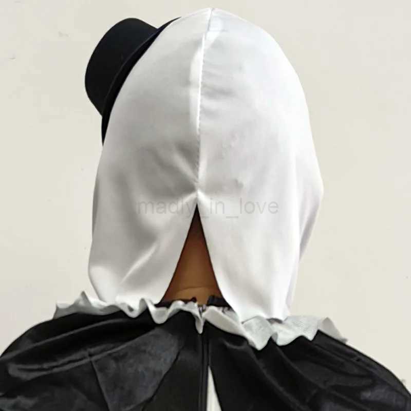 Horror Terrifier Clown Mask Cosplay Clown Funny Latex Soft Demon Evil Joker Halloween Party Costume Masks Adult One SizeM240711