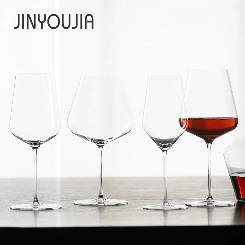 JINYOUJIA Zalto Style Upscale Banquet Crystal Handmade Wine Glass Extremely Thin Masterly Craft Perfect Classics Goblet 240624