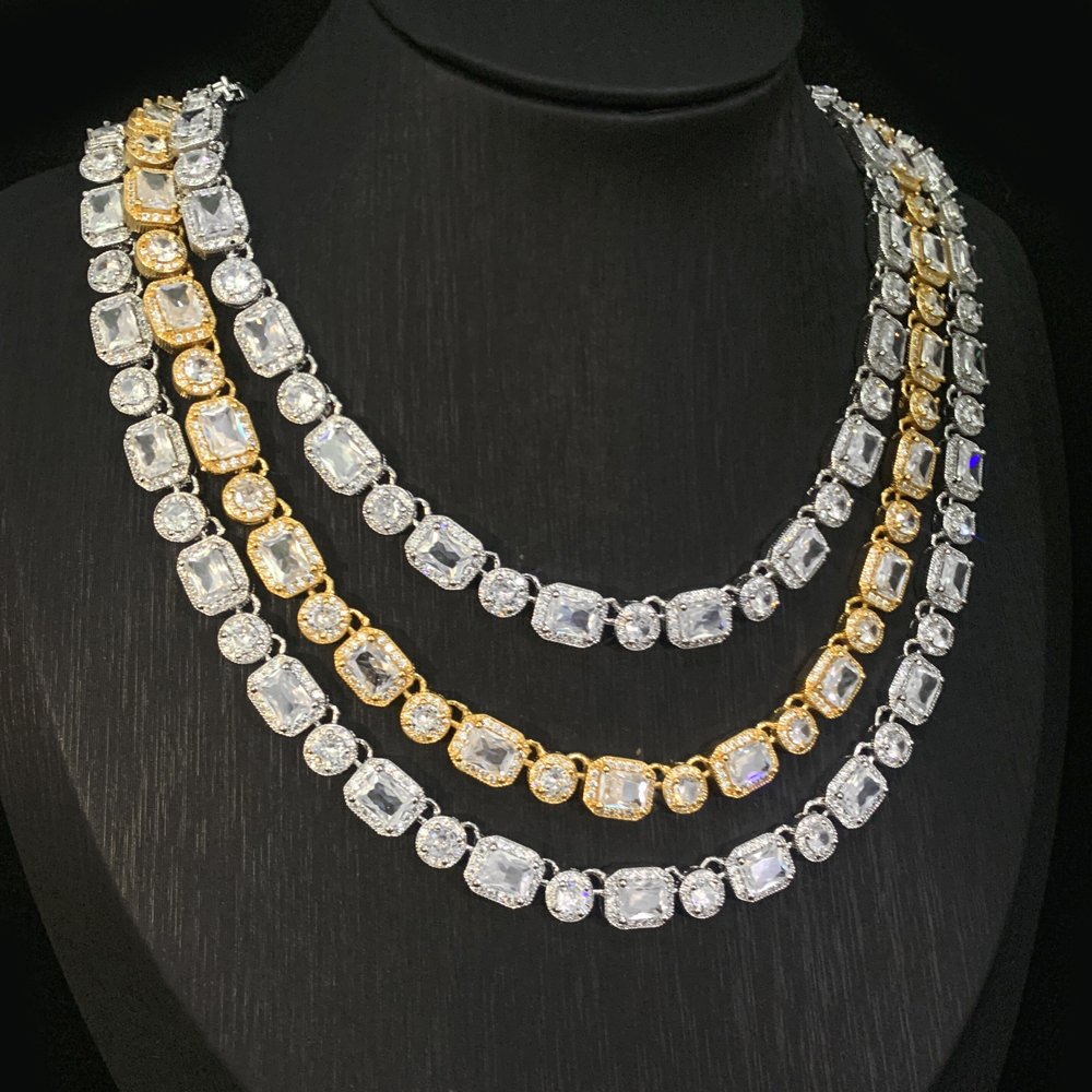 Micro Pave CZ Choker Necklace | Iced Out Tennis Chain Hip Hop Jewelry